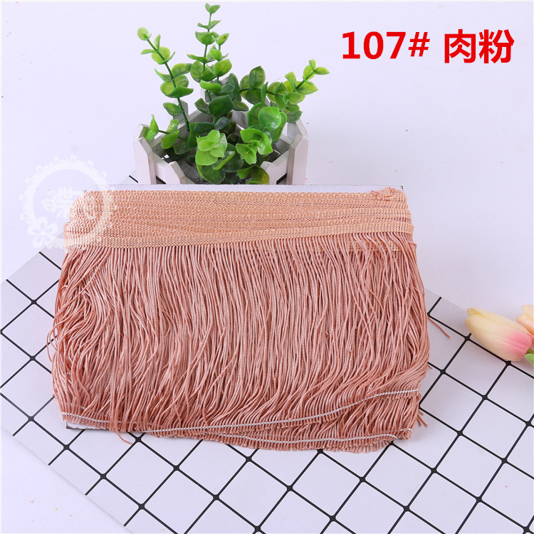 DIY stage costume accessories: Latin dance lace, tassel lace, polyester ribbon, 15CM, factory direct sales, 1 webbing pic 51