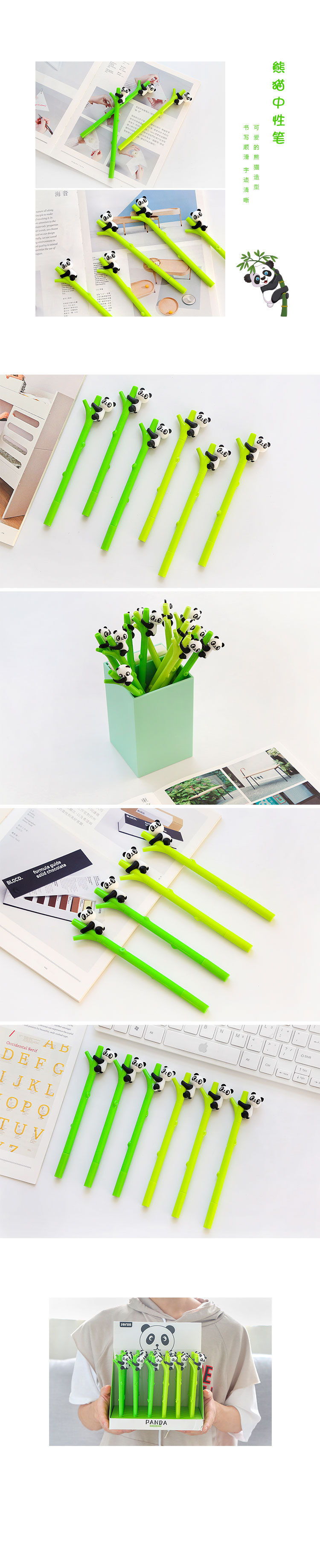 Best-selling ZF1750 cute cat-shaped student and office supplies signature pen factory direct sale, neutral pic 8