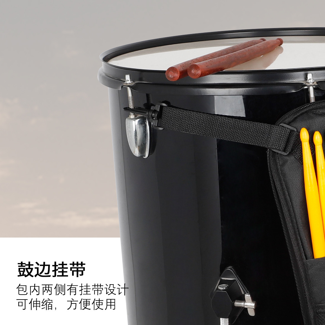 Drum kit double-shoulder drumstick special waterproof bag, portable multi-functional bag, cotton drumstick bag, wholesale of Musical Instruments pic 11