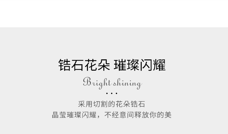 2021雅施丽芙AB设计师款花朵小清新高级星星流苏S925银直播耳环女 pic 4