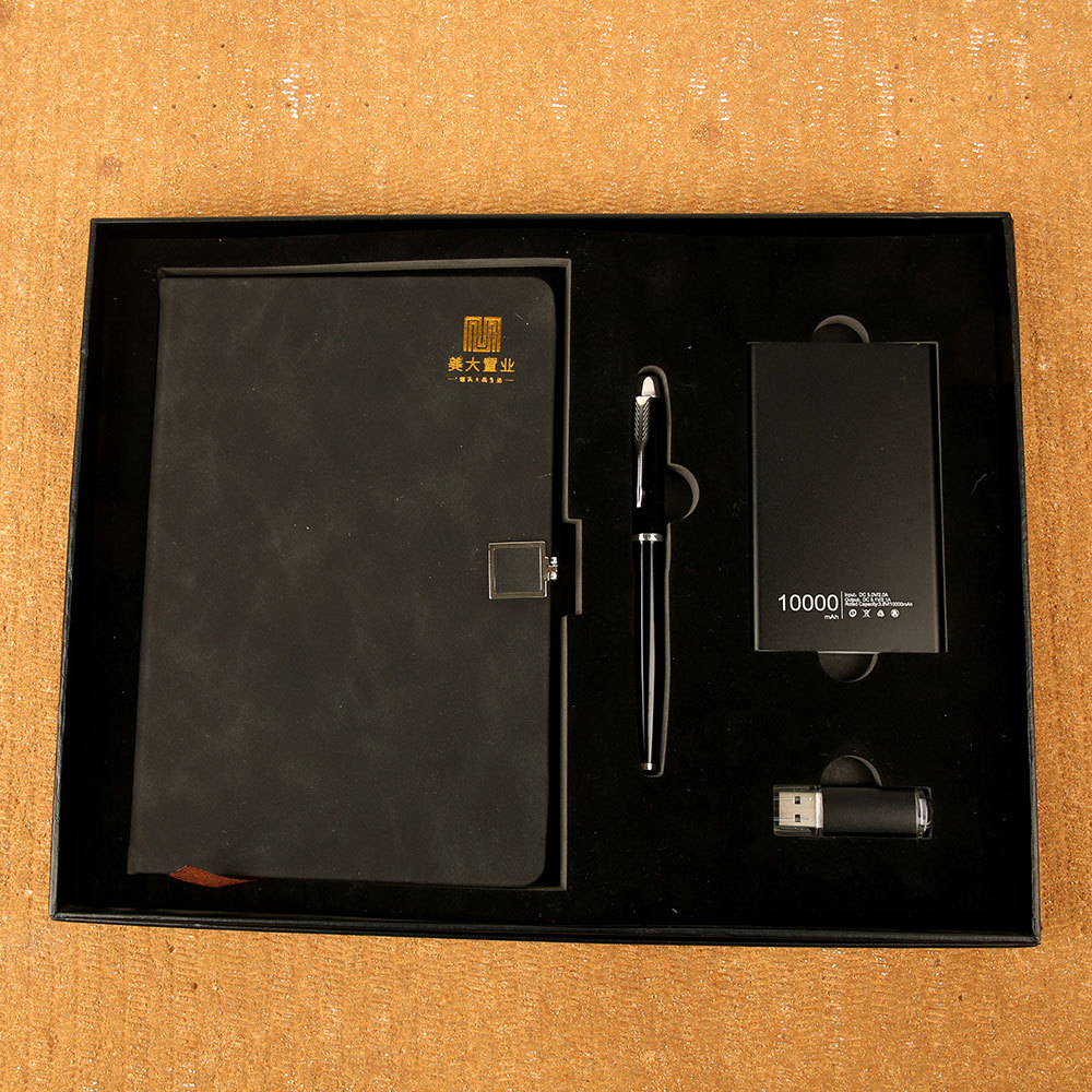 Cork keychain set, notebook gift, corporate real estate company annual meeting, employee event gift set pic 21