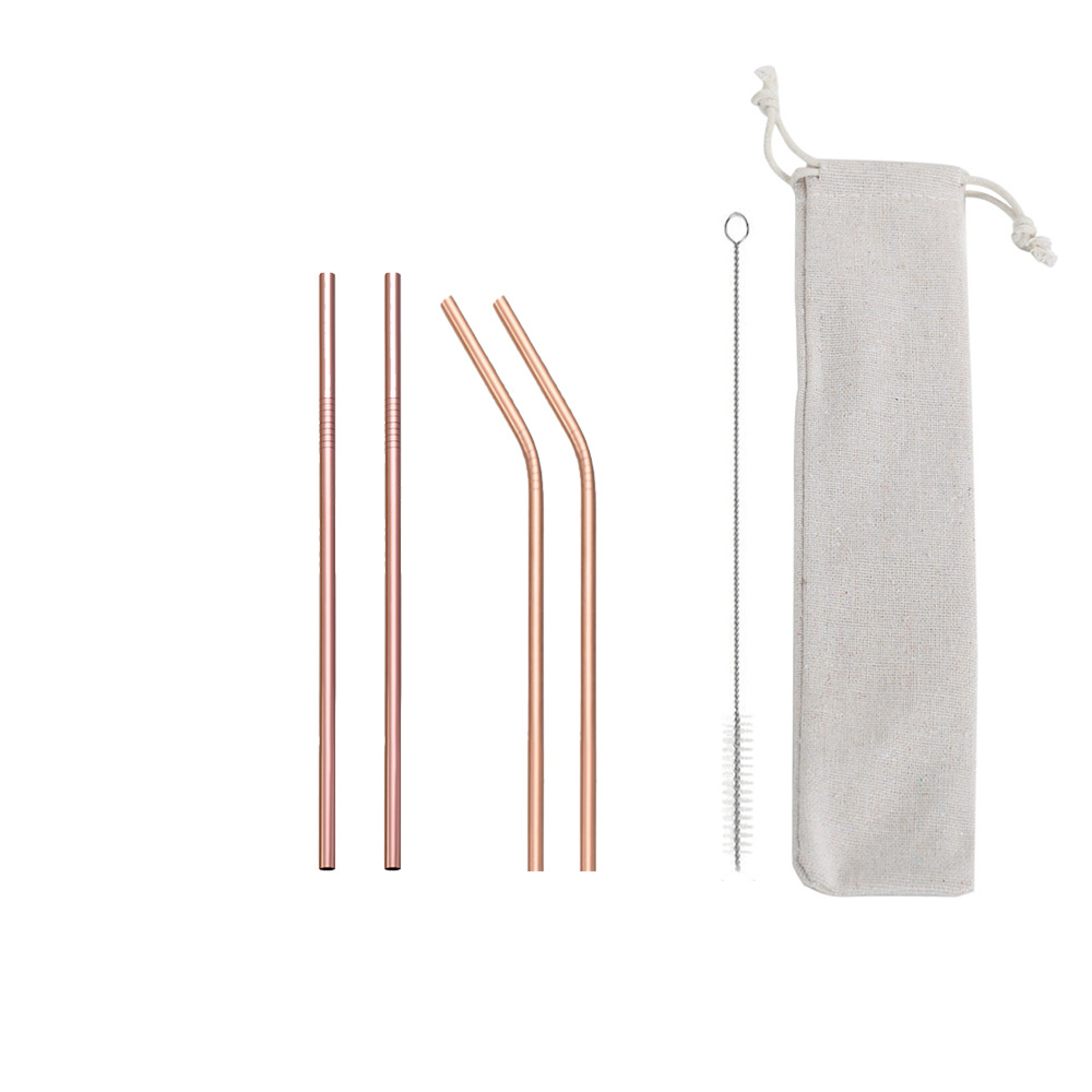 SWEN0 portable stainless steel straw set, flexible and easy to clean, beverage straws exclusively for Amazon, portable, easy to clean, reusable stainless steel straws, can be equipped with a velvet bag for outdoor and household use pic 14