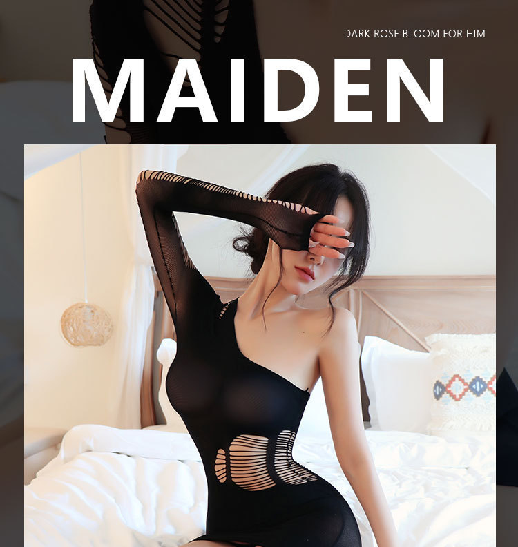 长夜漫漫情趣内衣性感大码网袜开裆免脱网衣激情诱惑调情床上5117详情1