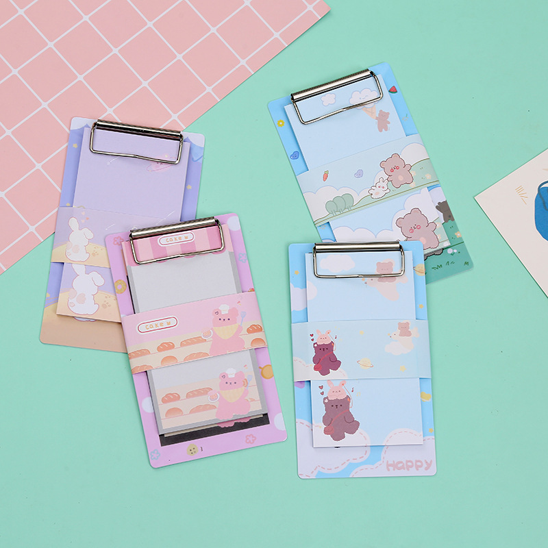 Sticky note paper, small Daisy board, clip-on sticky notes, cute cartoon sticky note book, simple student note-taking sticky note customization pic 21
