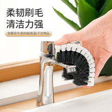 FaSoLa household sink long strip absorbent cotton kitchen sink splash-proof water barrier board dishwashing wood pulp cotton scouring pad pic 7