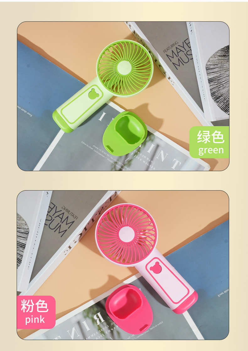 2025新款跨境手持风扇USB迷你风扇学生便携充电迷你风扇办公礼品详情6