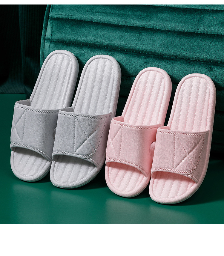 酒店拖鞋定制logo浴室卫生间洗澡厚底夏季男女士室内居家用凉拖鞋详情7