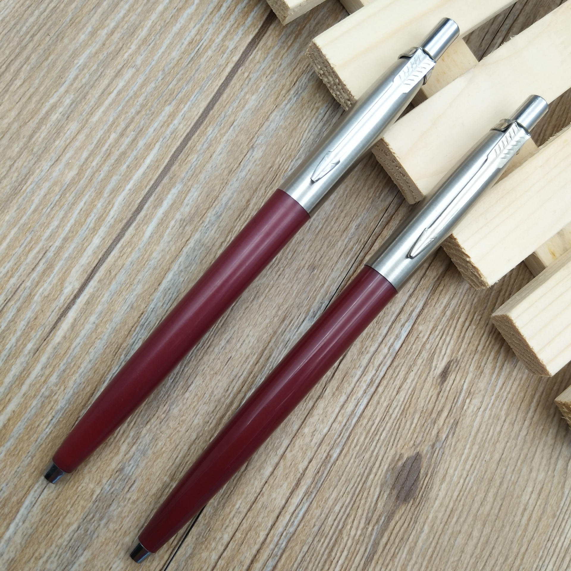 Wholesale T-wave ballpoint pens, semi-steel metal press ballpoint pens, all-steel metal ballpoint pens, advertising gift pens pic 4