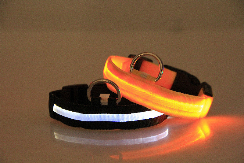 طوق أليف أليف (LED) كلب أليف متوهج (LLD) لديه طوق للكلاب المتوهجة (LLD pic 8