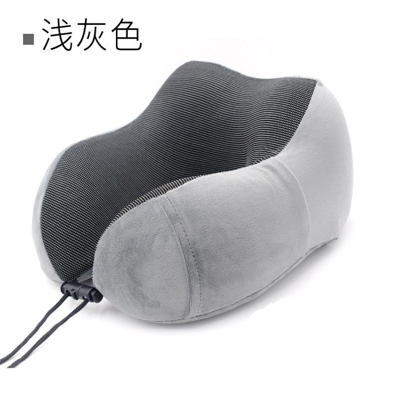记忆棉u型枕可收纳磁布u形枕汽车旅行枕头午睡颈椎护颈枕详情15
