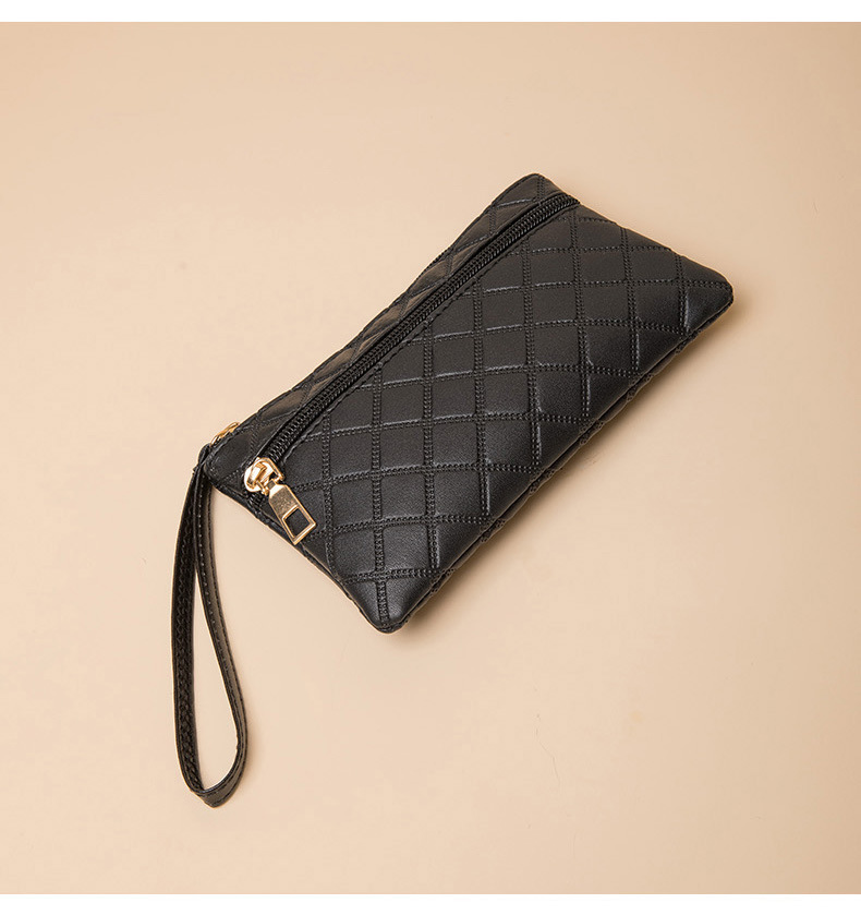 手腕式钱包长高级感气质手拿包双层手机小包大容量零钱收纳包卡包详情17