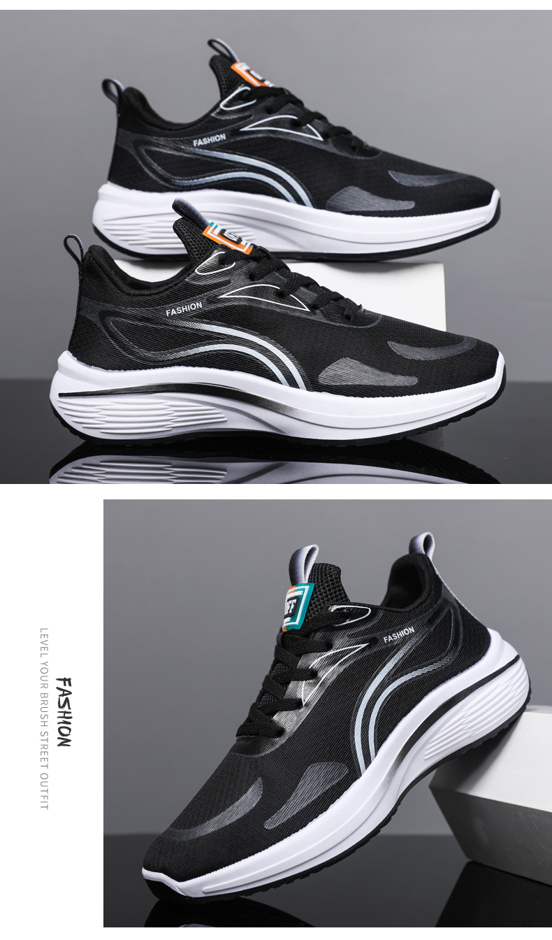 鞋子男款学生体育课软底跑步鞋透气软底休闲鞋潮流百搭运动鞋男详情19