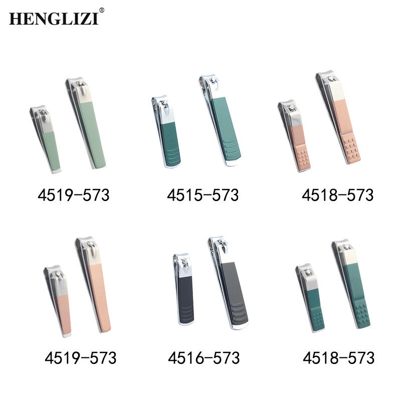 跨境家用折叠指甲锉指甲刀指甲钳剪指甲剪死皮美甲工具套装两件套详情18