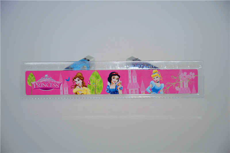 Wholesale plastic rulers, colorful cartoon small straight rulers, cute animals, 15 cm plastic rulers available for sample pic 37