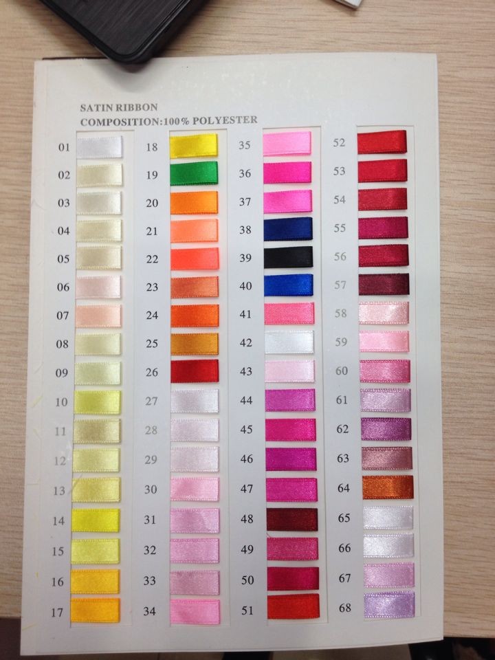 Textile tape 1 inch (0.3cm) gold edge satin ribbon multi-color manufacturer supplies woven tape gold edge satin ribbon 880 yards per tube pic 10