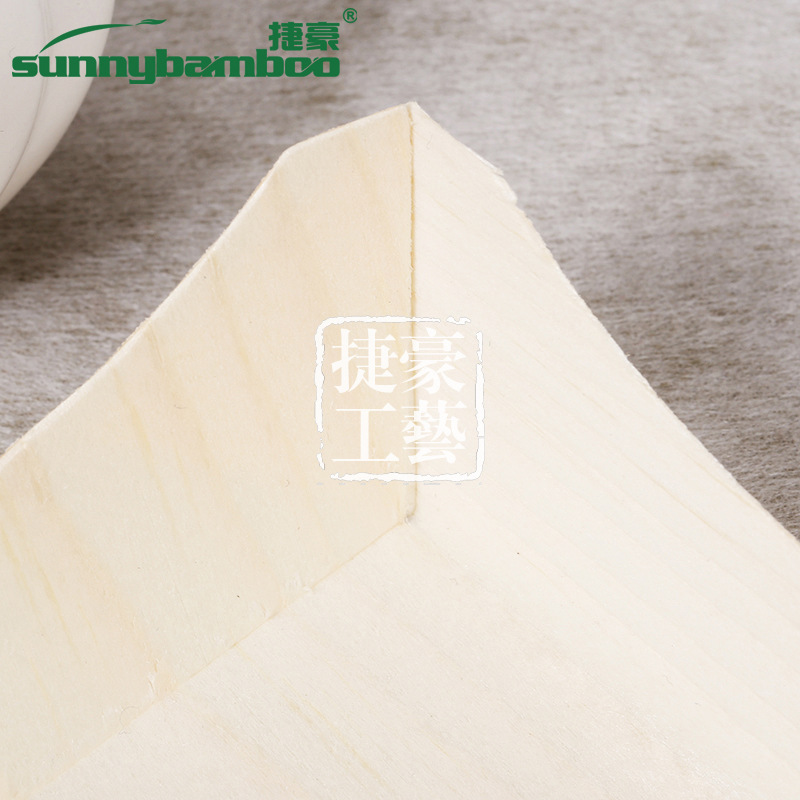 Disposable wooden containers, wooden mousse cups, sushi cups, wooden cups, cake cups, and eco-friendly tableware can be customized pic 10