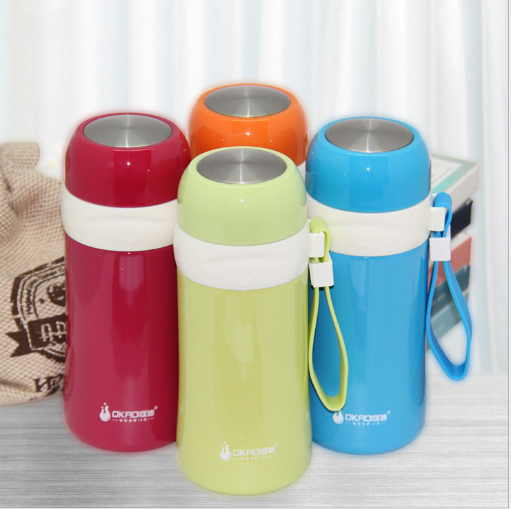 HUFA304 stainless steel outdoor sports vacuum lifting rope portable student leisure insulated water cup pic 12