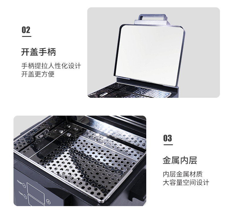 新款美容美发美甲工具消毒柜SM-360C台式家用小型高温消毒柜批发详情6