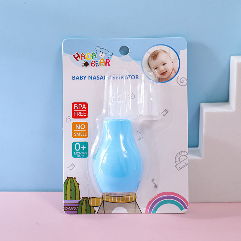 Baby manual nasal aspirator, cold nasal discharge and nasal congestion cleaner, silicone baby pump nasal aspirator pic 11