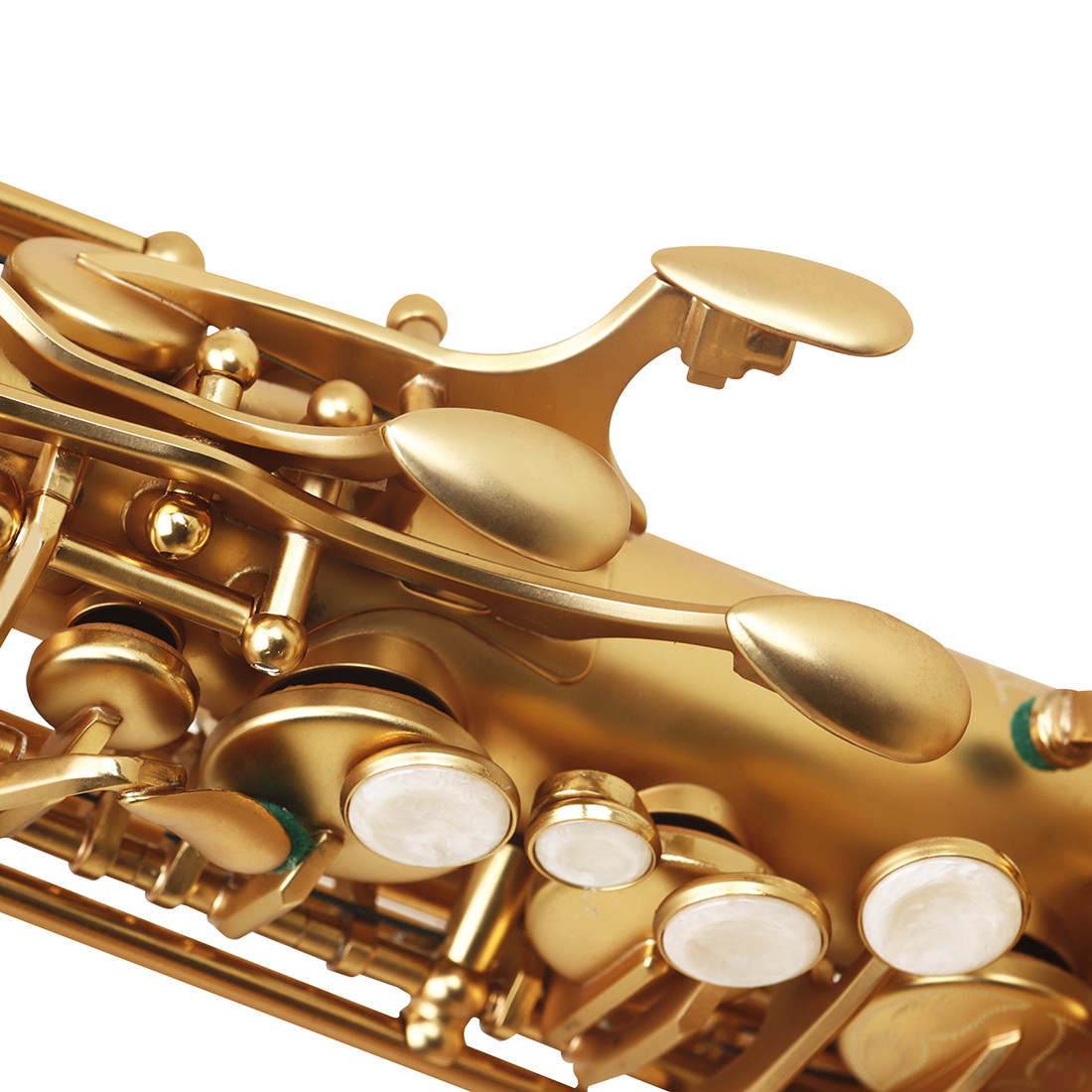 SLADE中音磨砂萨克斯套装黄铜管体初学者成人考级降e调萨克斯管详情29