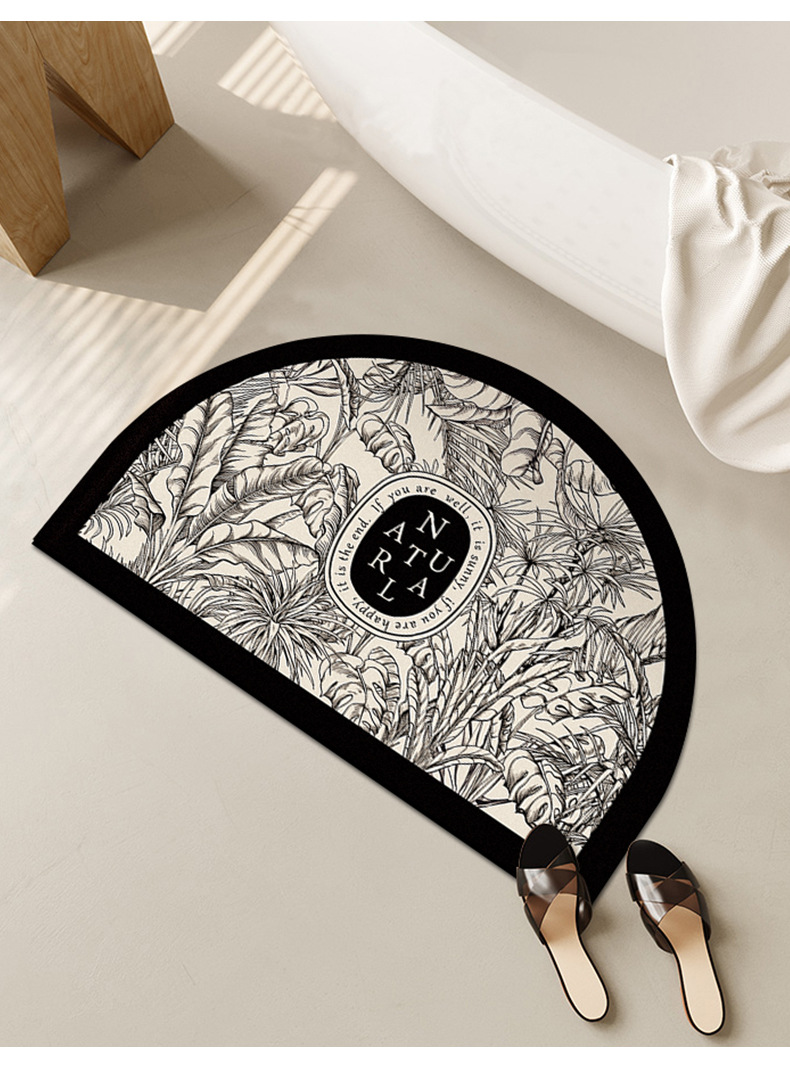 硅藻泥吸水地垫卫生间软垫进门门口浴室防滑厕所门垫厕所卫浴脚垫详情13