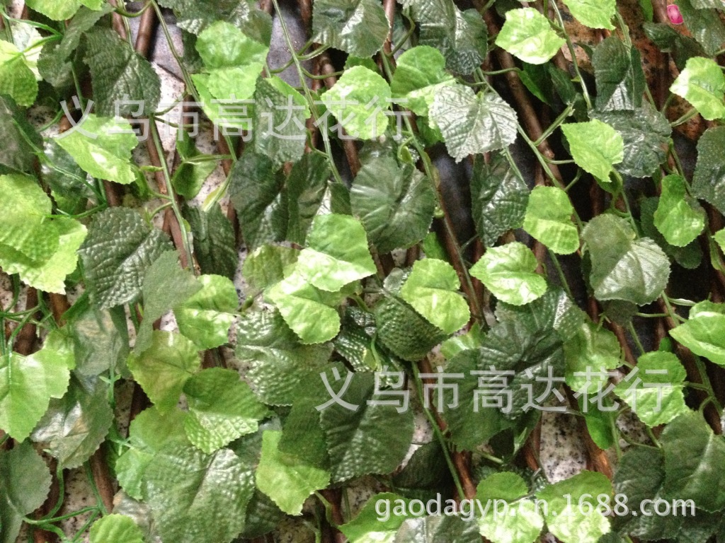 Artificial fence guardrail net, artificial grass fence net, artificial plant leaf fence, artificial rattan fence, artificial flower, artificial lawn, artificial tree, artificial rattan, artificial flower, artificial green pic 5