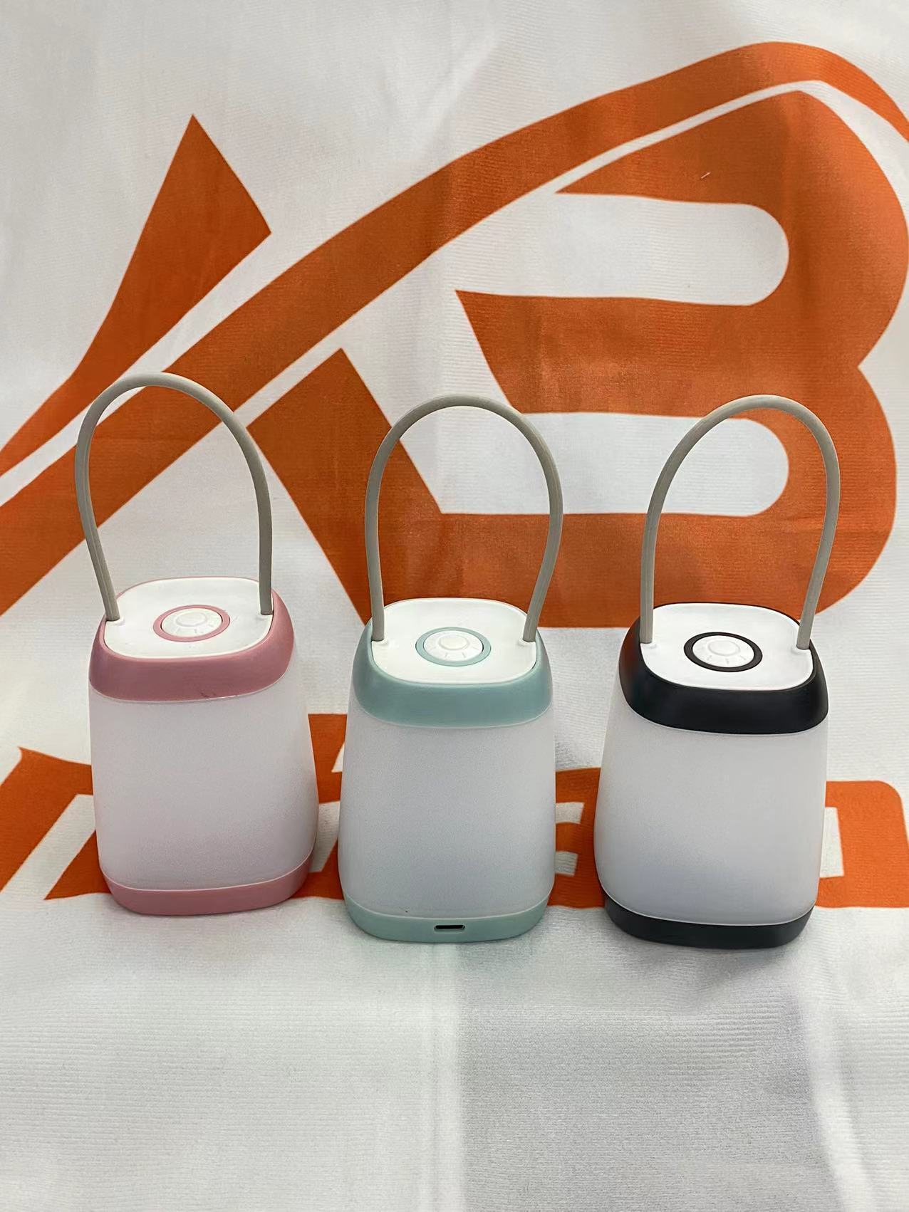 New mini creative bedroom bedside night light, dimmable rechargeable portable camping lamp pic 6