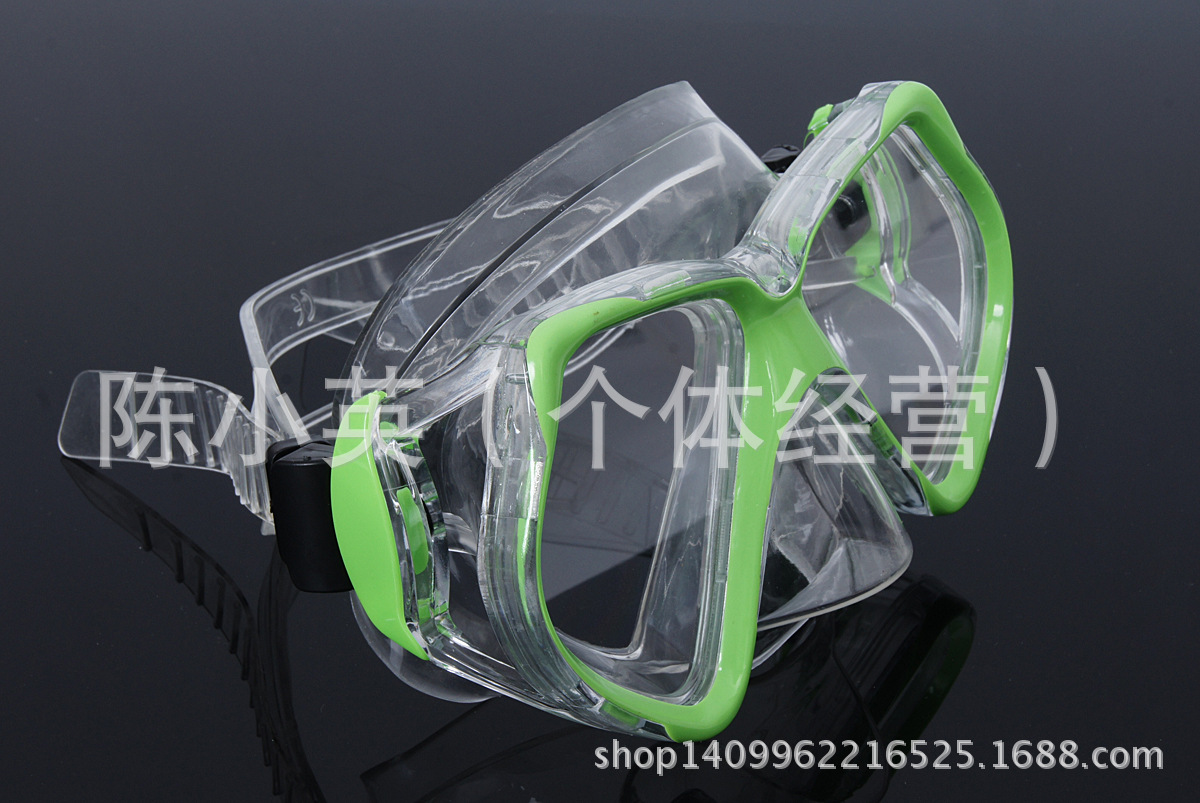 Factory wholesale of diving masks, flat swimming goggles, diving masks, snorkeling and diving equipment supply pic 5