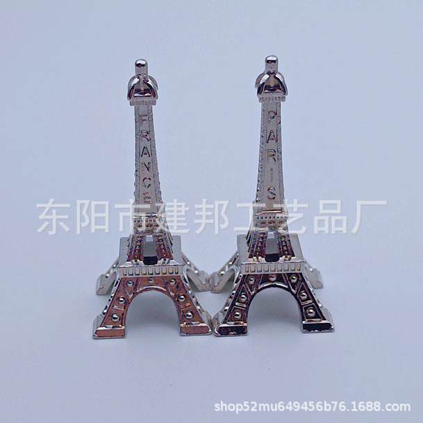 厂家直销现货欧洲旅游纪念品法国铁塔挂镀锌合金刻字摆件铁塔详情7