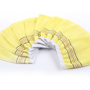 厂家直供搓澡透明长柄沐浴刷韩版起泡网双色沐浴球搓背沐浴刷搓背详情14