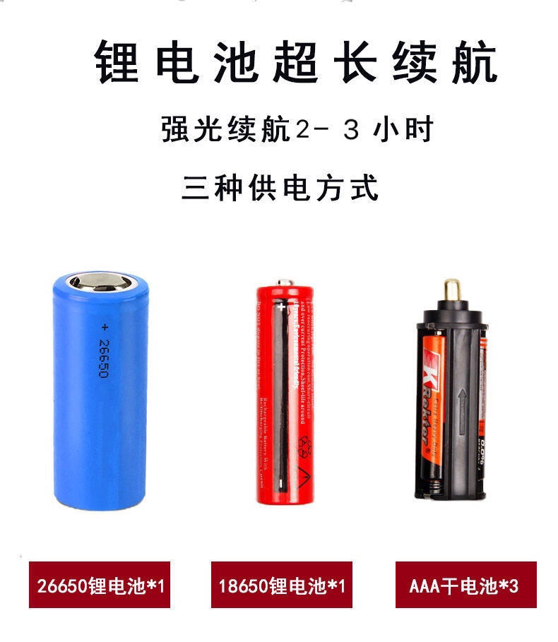 Wholesale of high-intensity flashlights, outdoor charging led focused flashlights, multi-functional lighting, household emergency flashlights pic 14