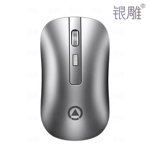 银雕A2静音无线鼠标充电蓝牙发光电脑配件办公跨境亚马逊厂家批发详情1