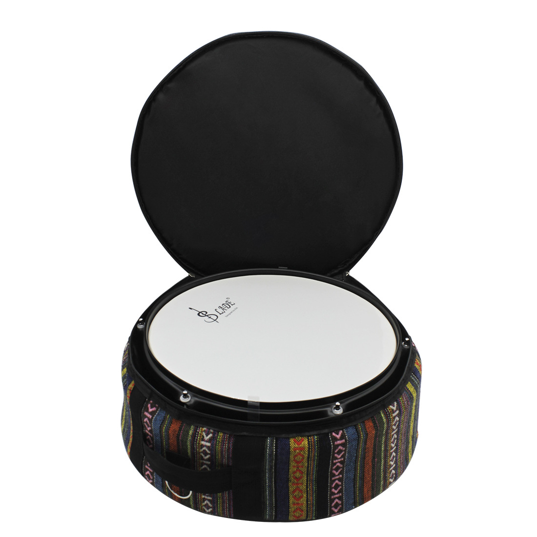 Wholesale of IN-56 Ethnic Style Small Army drum instruments with thickened Oxford cloth army drum prints pic 11