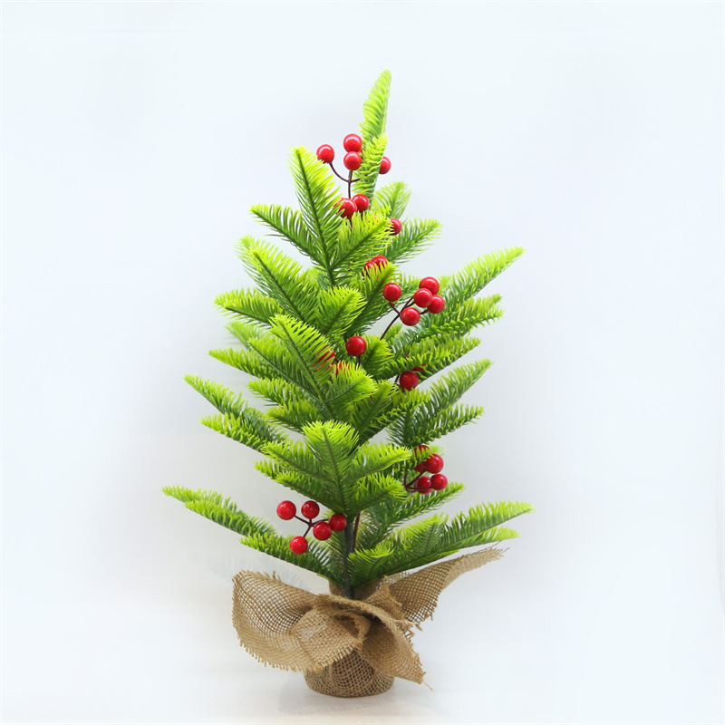 Christmas decorations, small PE cotton mini desktop Christmas tree ornaments, front desk desk decoration props pic 8