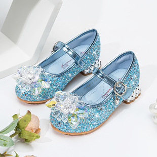 女童皮鞋2024新款红色公主鞋春夏季宝宝小女孩平底单鞋儿童软底鞋详情11