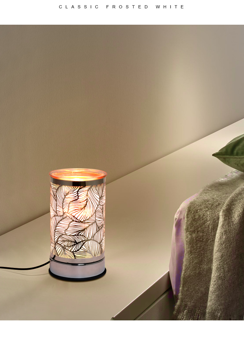 跨境新品树叶香薰灯 精油浪漫插电香炉家用客厅卧室熏香礼品灯详情7