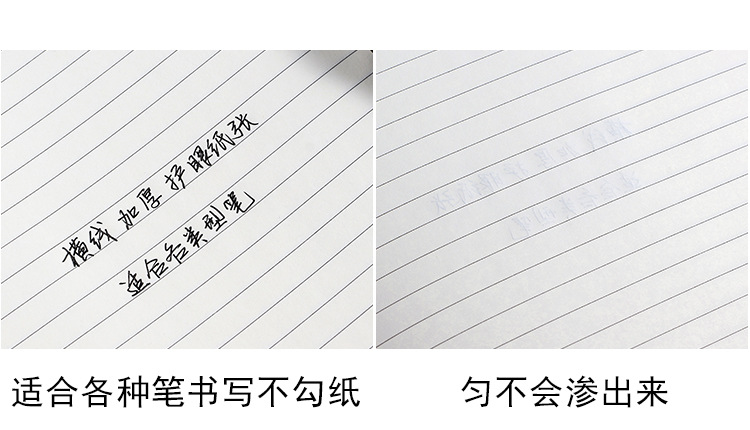 16k rubber-covered notebooks, PVC covered notebooks, creative and simple notepads, student diaries, exercise books wholesale pic 8