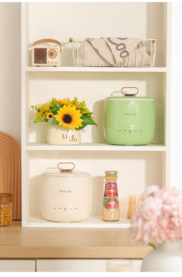 Mini rice cooker, multi-functional smart electric cooking pot, porridge cooking pot, non-stick electric hot pot, small electric rice cooker for student dormitories pic 32