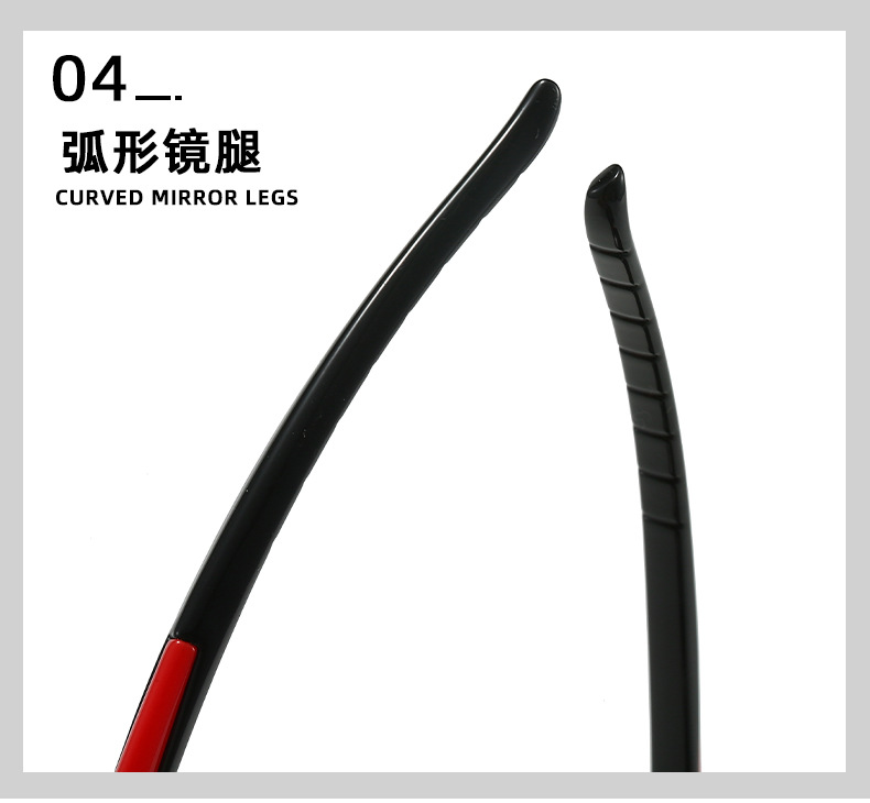 2807骑行偏光镜开车钓鱼运动太阳眼镜欧美跨境防风款运动墨镜男女详情11