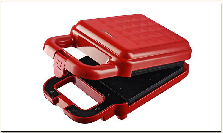 吐司三合一全自动不锈钢华夫多功能黑色小型早餐小三明治早餐机详情9