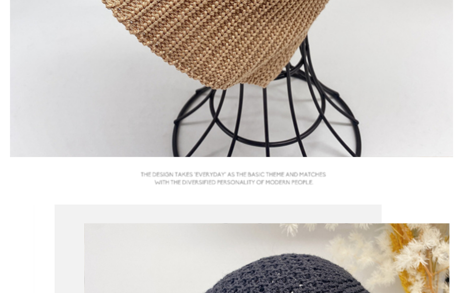 帽子女夏季韩版后面开叉水桶帽镂空薄款渔夫帽休闲百搭显脸小盆帽详情10