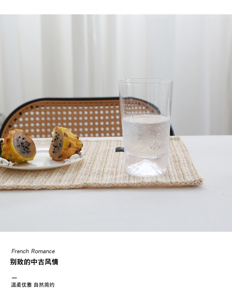 美作元素ins风编织餐垫餐桌垫东南亚风长方形简约隔热垫跨境热销详情17