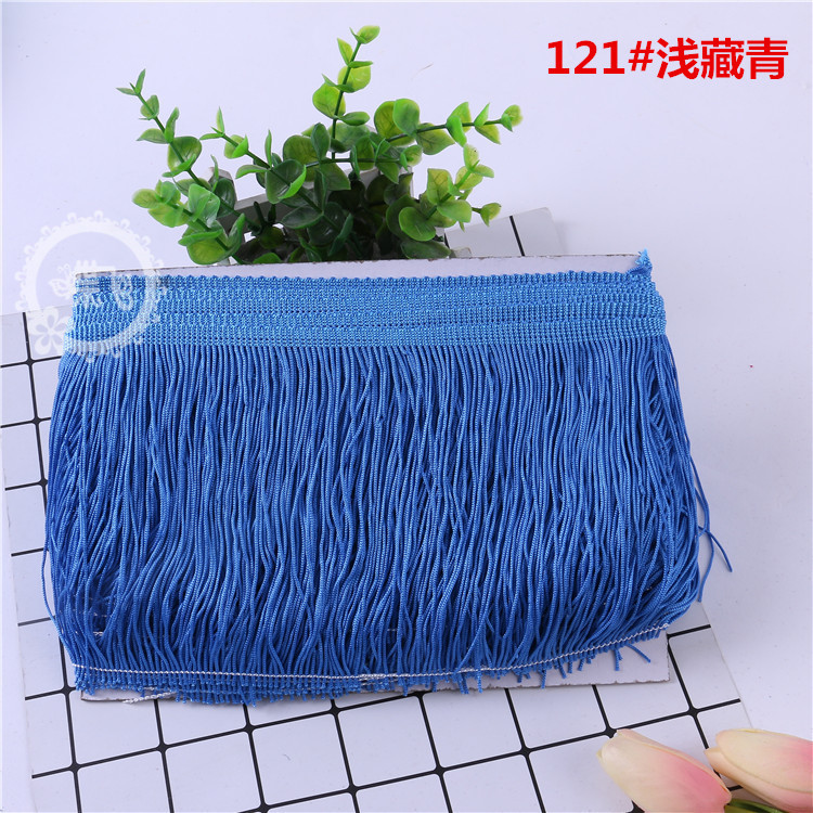 DIY stage costume accessories: Latin dance lace, tassel lace, polyester ribbon, 15CM, factory direct sales, 1 webbing pic 38