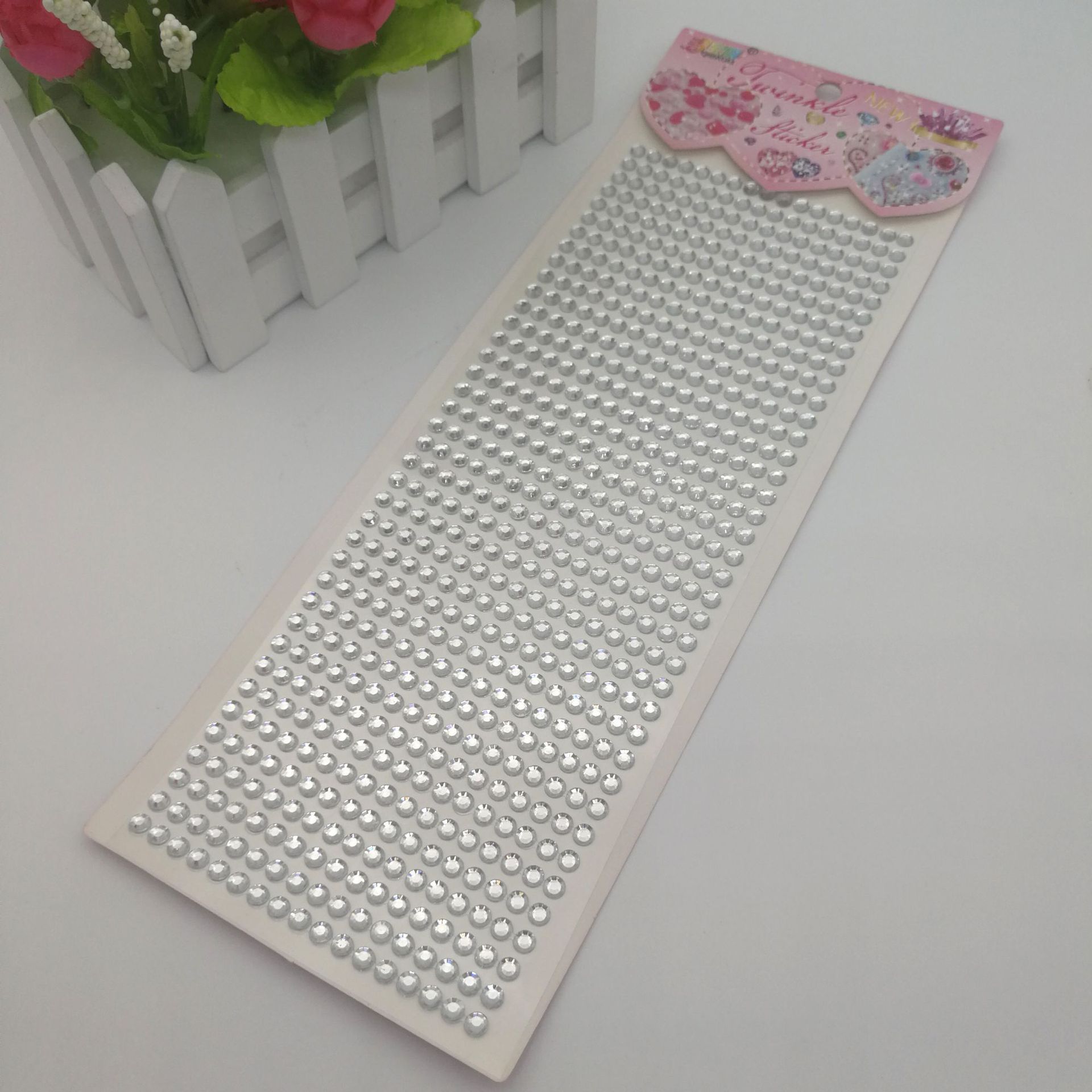 Wholesale 2#3#4#5#6# acrylic diamond stickers, diy car handcrafted rhinestone stickers, gemstone stickers, stage makeup pic 16