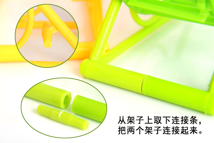 仓鼠用品 仓鼠跑轮塑料 大号滚轮仓鼠转轮支架宠物玩具厂家批发详情7