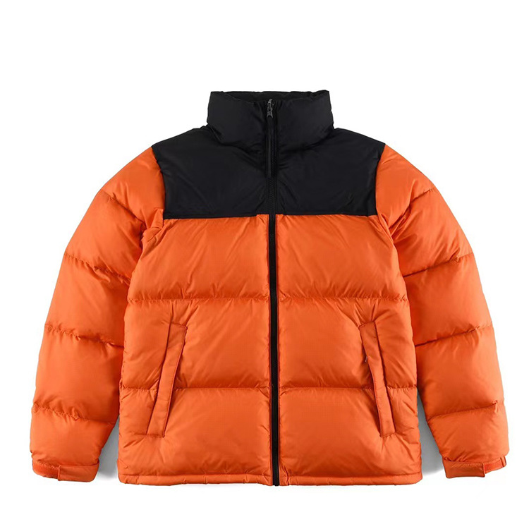 1996 hombre multicolor abajo chaqueta con capucha corto cuello de pie tendencia de moda casual cómodo abrigo 23 años venta caliente pic 9
