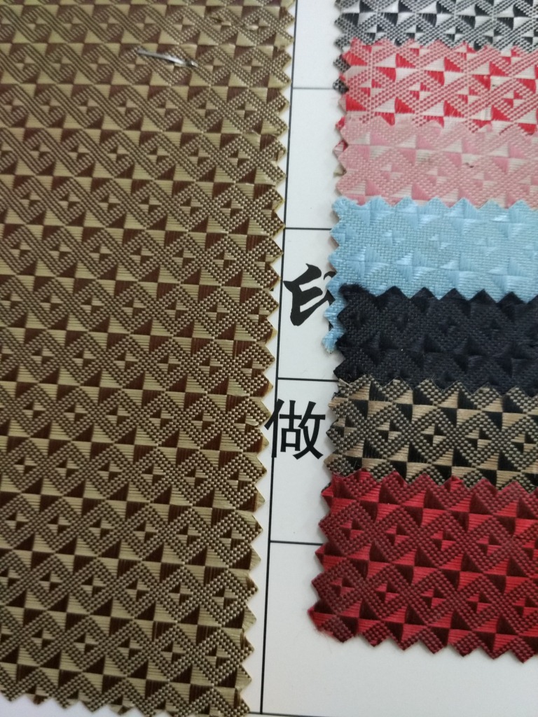 Factory direct sales of 60-micron thick sheepskin jacquard foam fashionable backpacks, handbags and briefcases with multi-color jacquard hourglass patterns pic 3