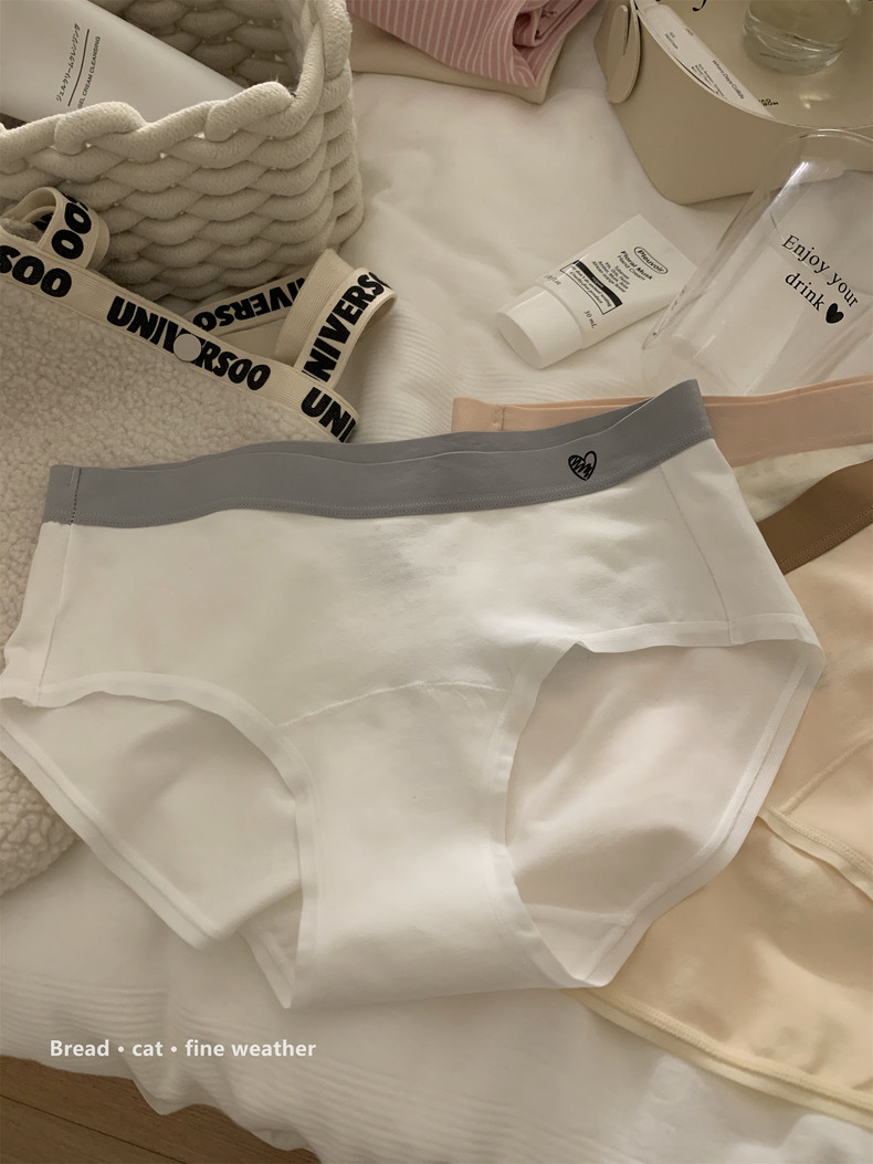 7A抑菌加长裆~A类加宽加长底档纯棉裆部内裤女士舒适全棉少女底裤详情10