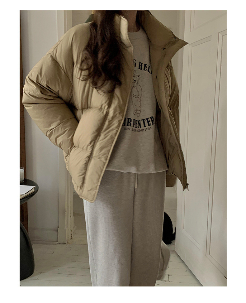 TG90% White duck down thickened down jacket for Women 2021 Winter New stand-up Collar Coat 15580(same style as 13519) pic 25