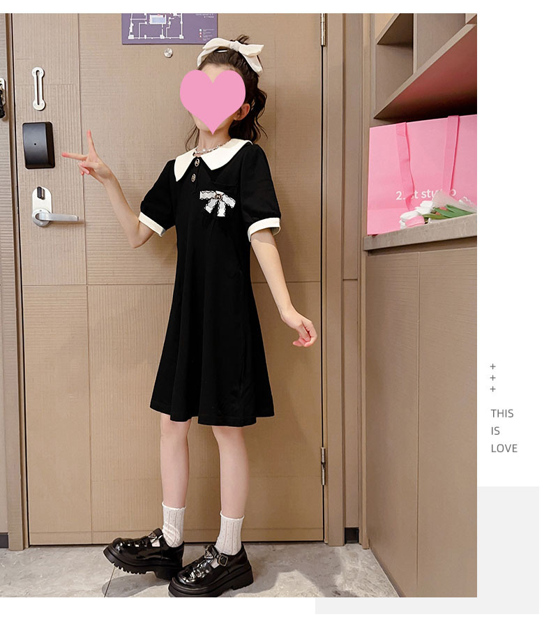 女童夏款连衣裙公主裙童装新款夏季儿童小女孩洋气小香风裙子夏装详情15